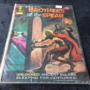 Gold Key Brothers of the Spear comic book. Vintage June 1975